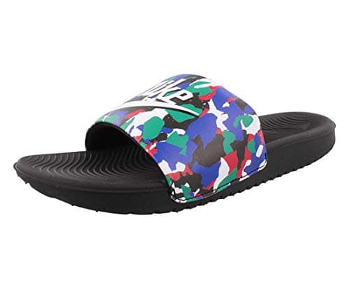 Image of Nike Kawa Slide Children's Synthetic Flip Flop Black Size: 1.5 UK