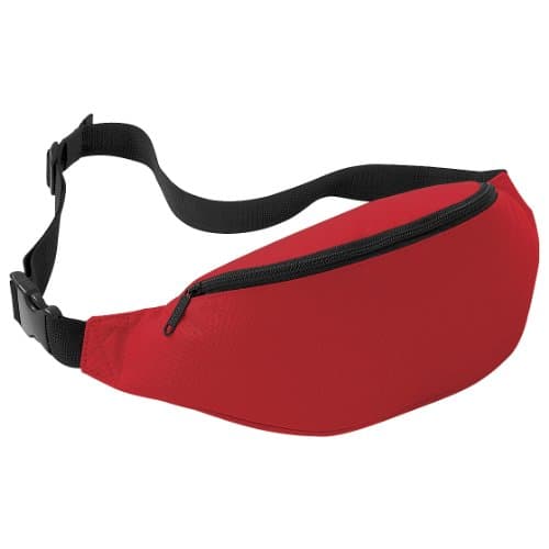 Image of BagBase Belt Bag, Classic Red, One Size