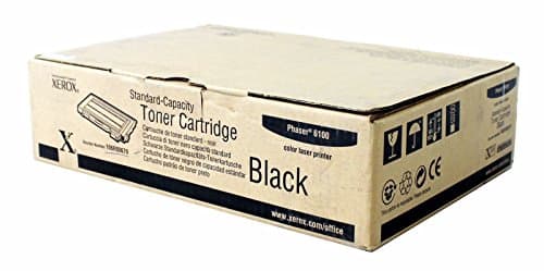 Image of Xerox Phaser 6100 6100N laser toner cartridge black standard capacity 106R00679 106R679
