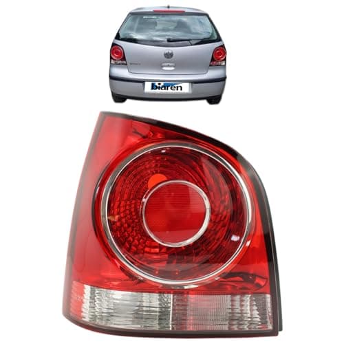 Image of BIAREN Rear Left Tail Light Lamp Lens For Volkswagen VW Polo 9N Hatchback (2006-2009) 6Q6945095M 6Q6945095AB - Facelift Models