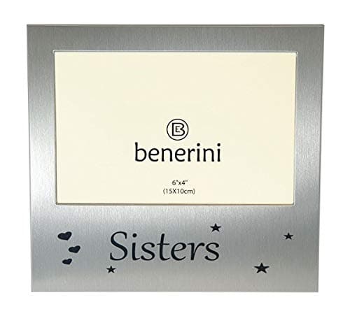 Image of benerini Sisters - Photo Picture Frame Gift - Will take a photo of 6 x 4 Inches (15 x 10 cm)