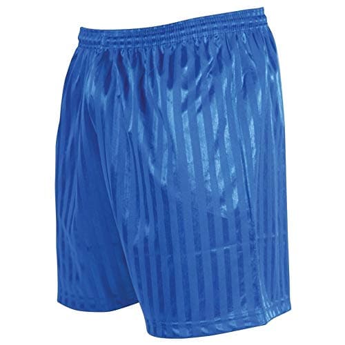 Image of Precision Striped Continental Football Shorts 34-36 inch Royal Blue