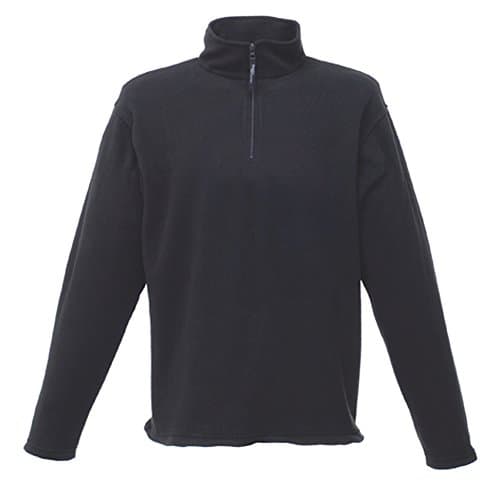 Image of Regatta Men's Micro Zip Neck Fleece - Size L - Seal Grey