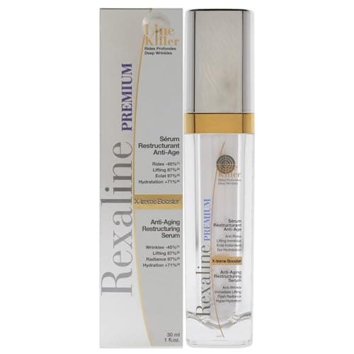 Image of Rexaline - X-treme Booster - Anti-Aging Restructuring Serum - Plumping and lifting face serum with Hyaluronic Acid - Wrinkle corrector - Anti wrinkle care - Face Primer - Cruelty - 30ml