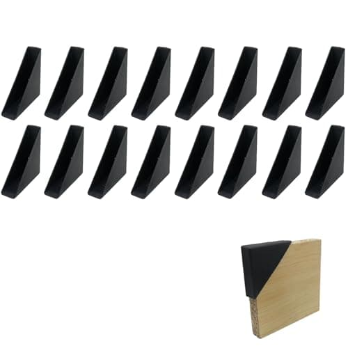 Image of 16pcs Plastic Corner Protector For Table,Furniture,Picture Frames Glass,Shelf Corner Guards,15MM