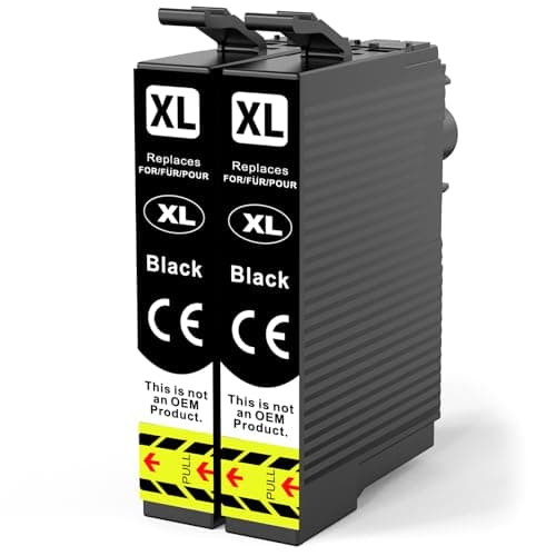 Image of Q-image Compatible T604XL Black Ink Cartridges Compatible for T604XL for Expression Home XP-2200 XP-2205 XP-3200 XP-3205 XP-4200 XP-4205, Epson Workforce WF-2910DWF WF-2930DWF WF-2935DWF WF-2950DWF