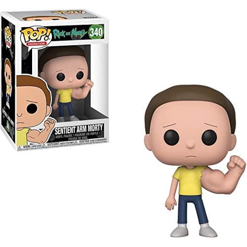 Image of Funko 28451 "Pop! Vinyl Rick & Morty Sentient Arm Morty. CHASE!! This POP! figure comes with a 1 in 6 chance of receiving the special addition alternative RARE chase version