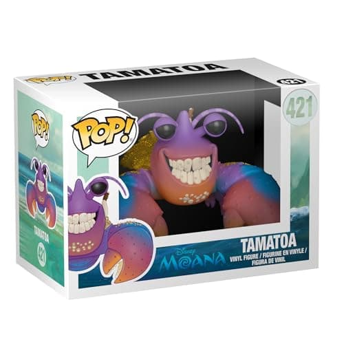 Image of Funko POP! Vinyl: Disney: Moana: Tamatoa - Collectable Vinyl Figure - Gift Idea - Official Merchandise - Toys for Kids & Adults - Movies Fans - Model Figure for Collectors and Display