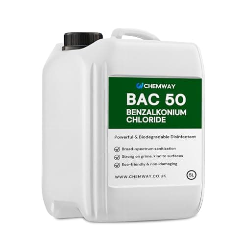Image of BAC 50 5L - Benzalkonium Chloride Concentrated For Roof Cleaning, Soft Washing, Decking and Outdoor Cleaning