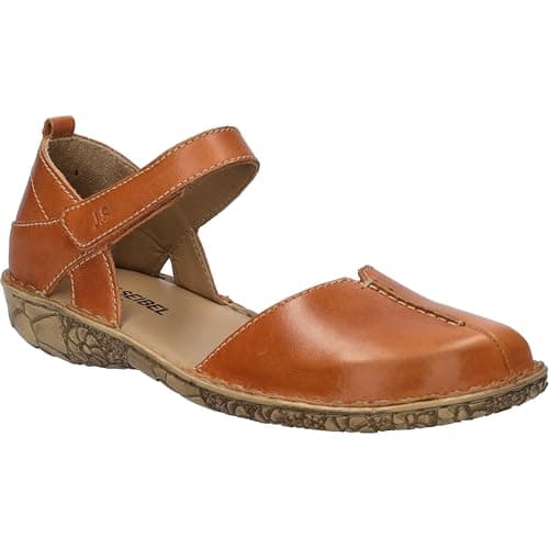Image of Josef Seibel womens leather sandals 79542 Rosalie 42, orange( ), 38 EU