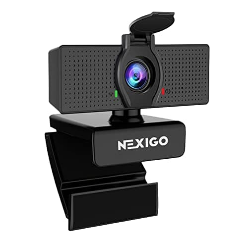 Image of NexiGo N60 1080P Webcam with Microphone, Adjustable FOV, Zoom, Software Control & Privacy Cover, USB HD Computer Web Camera, Plug and Play, for Zoom/Skype/Teams, Conferencing and Video Calling