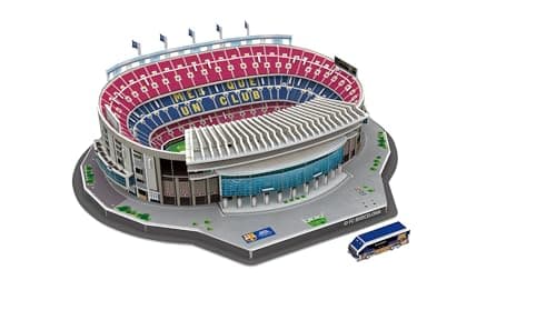 Image of 3D Puzzle Soccer Stadium Design Barcelona Edition