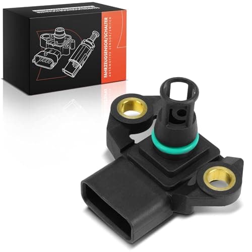 Image of Frankberg Intake Manifold Pressure Sensor with Sealing Ring 4-Pin Compatible with A.u.r.i.s E18 1.8L 2012-2018 Yaris P13 1.5L 2012-2020 Prius Plus W4 1.8L 2011-2024 Replace# 8942147010