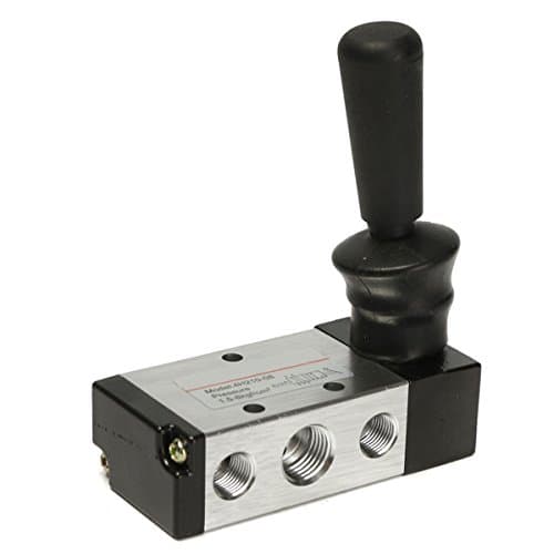 Image of EsportsMJJ 5 Port 2 Position 1/4 Inch Valve PT Hand Lever Operated Control Pneumatic Valve 4H210-08
