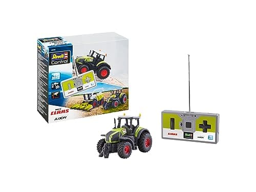 Image of Revell Control 23488 Mini Remote Control Claas 960 Axion Tractor With 40 MHz Control,1:18 Scale, 9.5cm in length