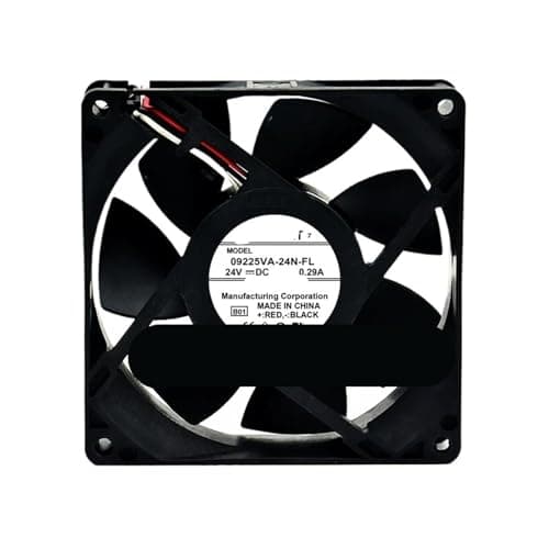 Image of 09225VA-24N-FL 24V 0.29A 9025 90x90x25mm COOLING FAN RADIATOR