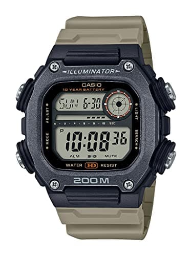 Image of Casio DW-291HX-5AV Men's Digital Quartz Watch with Resin Strap