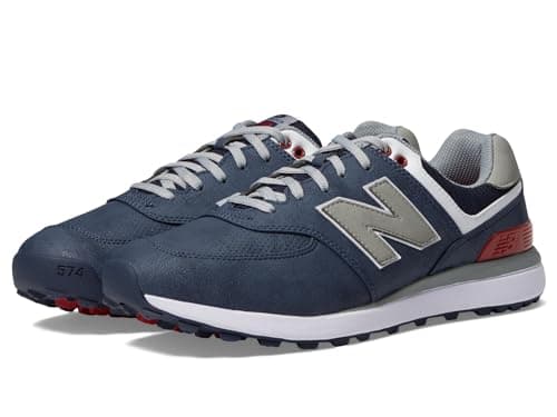 Image of New Balance Men's 574 Greens V2 Golf Shoe, Navy, 10