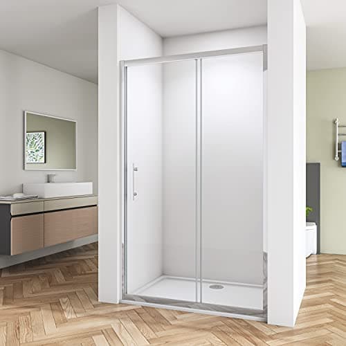Image of Biubiubath 1100mm Shower Enclosure Sliding Door Walk in Cubicle 8mm Glass Screen Panel