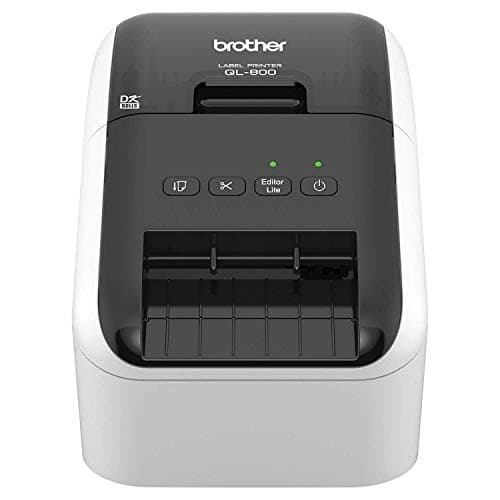 Image of Brother QL800 PROFESSIONAL LABEL PRINT BLACK/WHITE - QL800ZU1 (Barcode POS & Warehousing > Barcode & Label Printers)