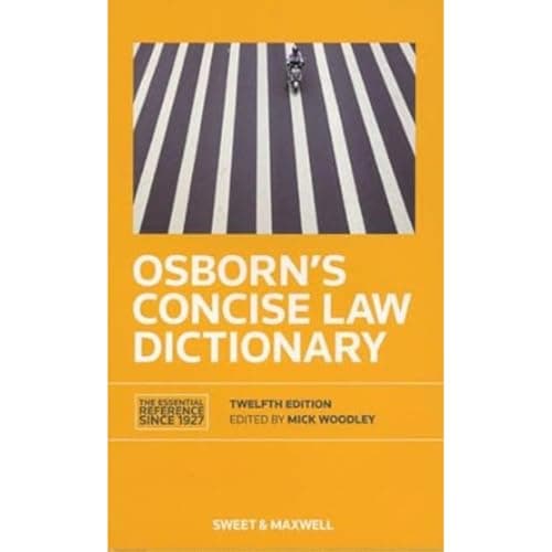 Image of Osborn's Concise Law Dictionary