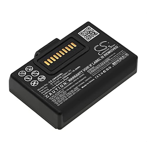 Image of TECHTEK Battery 2200mAh compatible with [Zebra] ZA310, ZQ300, ZQ310, ZQ310 Plus 2, ZQ320, ZR328 replaces BTRY-MPM-22MA1-01, P1083277, P1083277-002
