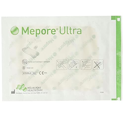 Image of Mepore Ultra Sterile Dressings 10 x 11 cm x5 Waterproof - Wounds Tattoos 680925