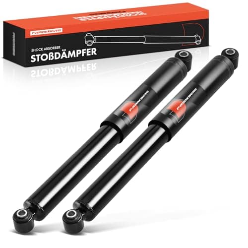 Image of Frankberg 2x Shock Absorber Strut Rear Left Right 525mm Gas pressure Compatible with LT 28-46 II LT 28-35 II Sprinter 2-T B901 B902 Replace# 2D0513029D