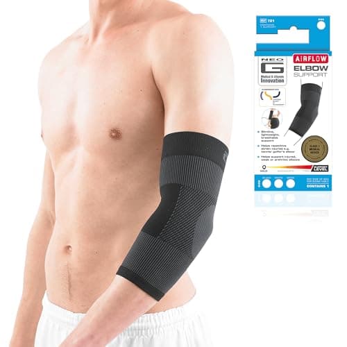 Image of Neo-G Elbow Support for Tendonitis, Joint Pain, Tennis, Golf, Sports - Tennis Elbow Brace Arm Support - Multi Zone Elbow Compression Sleeve - Airflow - XL