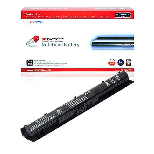 Image of DR. BATTERY 800049-001 KI04 HSTNN-LB6R Laptop Battery Compatible with HP Pavilion 14-ab 15-ab 15-an 15-ak 17-g Series 800010-421 TPN-Q159 TPN-Q160 TPN-Q161 TPN-Q162 HSTNN-DB6T HSTNN-LB6S [14.8V]