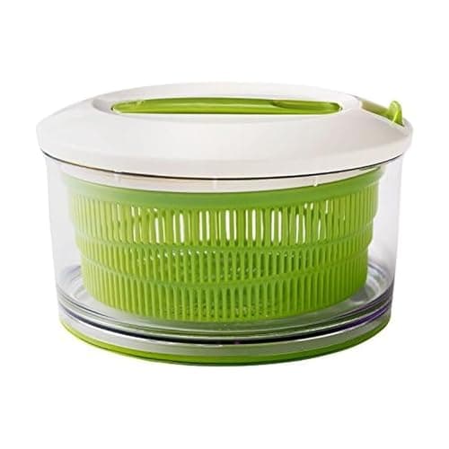 Image of Chef'n SpinCycle Salad Spinner Small, Plastic Salad Spinner In Gift Box, Green