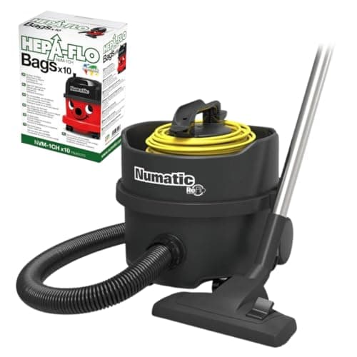 Image of PRP180 Henry Hoover Numatic Dry Industrial Powerful Nuvac Commercial Vacuum Cleaner With Full Kit - 3 Years Warranty (PRP180 + 10 Bags)