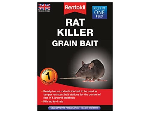 Image of Rentokil PSR31 Rat Killer Grain Bait, 50 gm Sachet