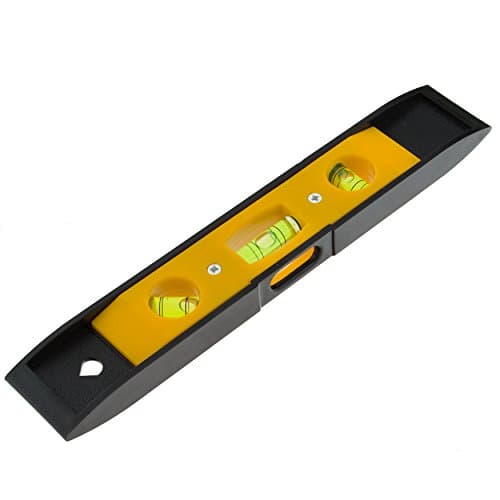 Image of Coral 57300 Essentials Torpedo Spirit Level with Vertical Horizontal and 45 Degree Vials and Magnetic Base 9 inch