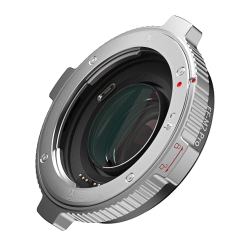 Image of VILTROX EF-M2 Pro Lens Mount Adapter Auto Focus 0.71x Reducer Speed Booster with Security Lock Compatible with Canon EF Mount Lens to M4/3 Camera GH4 GH5 GH5S GF6 GX85 GX7 Olympus E-M5 E-M10 E-PL5