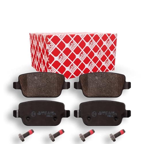 Image of febi bilstein 16642 Brake Pad Set with bolts, 1 unit