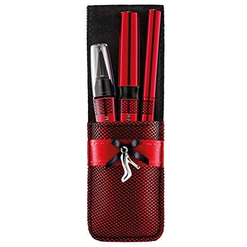 Image of Physicians Formula Sexy Booster Complete Set with 3 Different Eyeliners for Ultimate Sexy Eyes in Stylish Satin and Mesh Case, Black