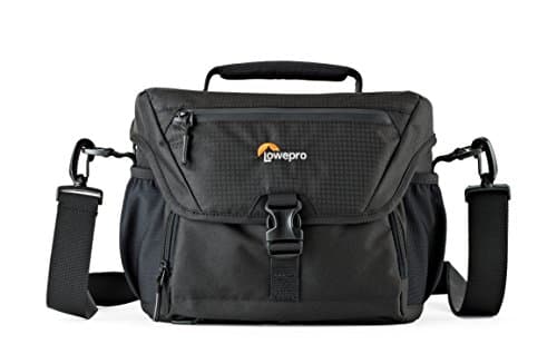 Image of Lowepro Nova 180 AW II, Shoulder Bag for Pro-Depth DSLR Cameras Plus Additional Lenses, Black, (LP37123-PWW)