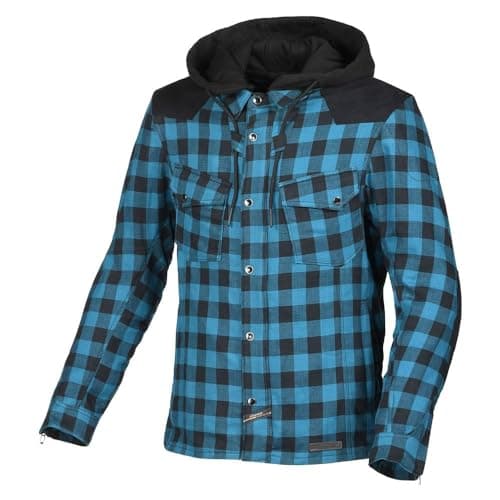Image of Macna Inland Unisex Adult Tracksuit Top, Blue/Black, 3XL