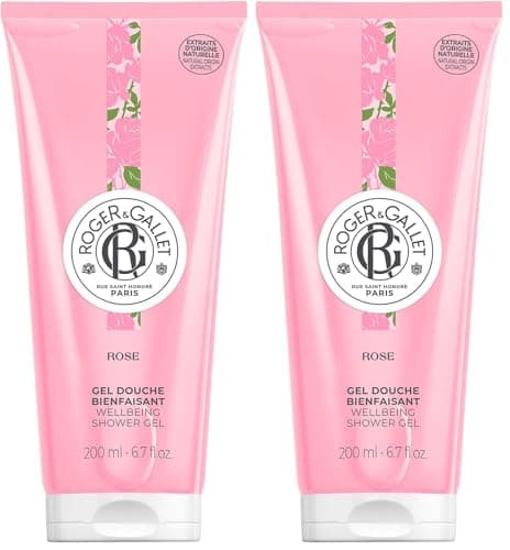 Image of Roger and Gallet Rose Shower Gel 200ml (Pack of 2)