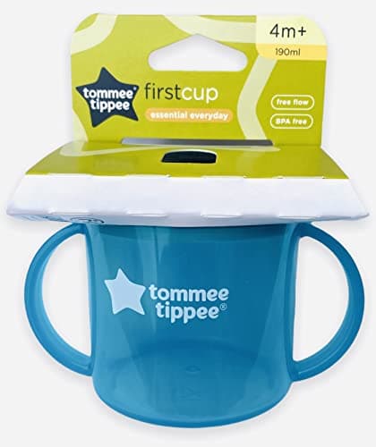 Image of Tommee Tippee Essentials First Cup 190ml 4m+ (2 Cups)