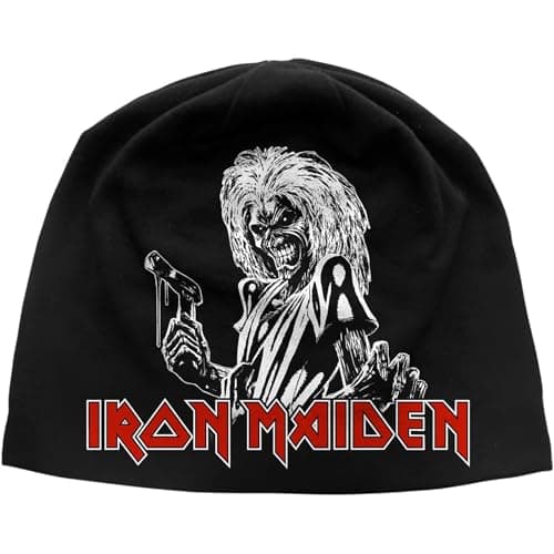 Image of Iron Maiden Beanie Killers Adult Unisex Black/White One Size