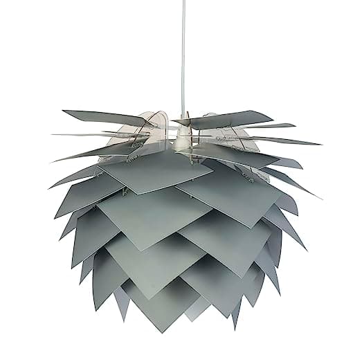 Image of Dyberg Larsen Illumin Grey Hanging Pendant, 45 cm Diameter