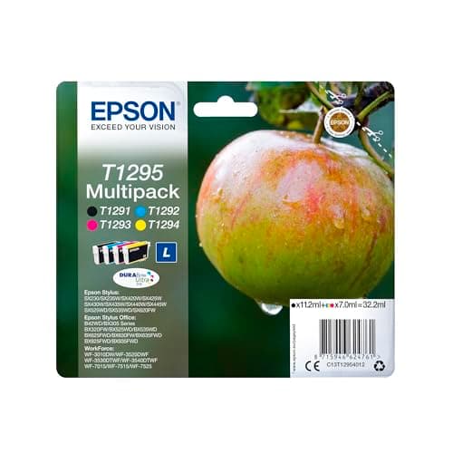 Image of EPSON Apple Ink Cartridge for WorkForce WF-3520DWF Series - Assorted Colours