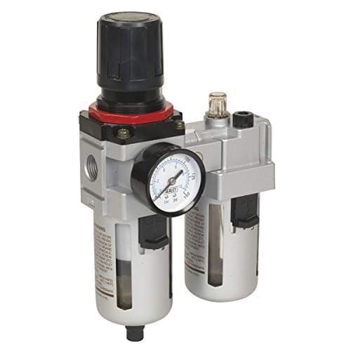 Image of Sealey Sa4001 Air Filter/Regulator/Lubricator - High Flow