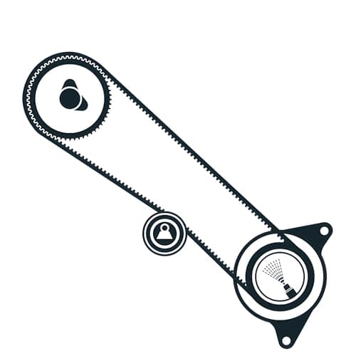 Image of SKF VKMA 91711 Timing belt kit