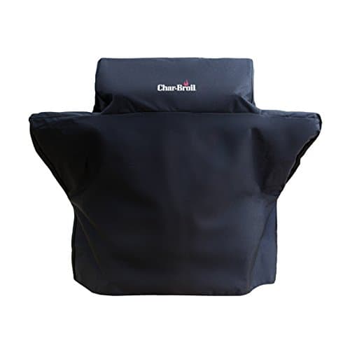 Image of Char-Broil 140 004 - Premium 3 Burner Gas Barbecue Grill Cover, Black., Grey, 51.8 x 28.7 x 7.5 cm