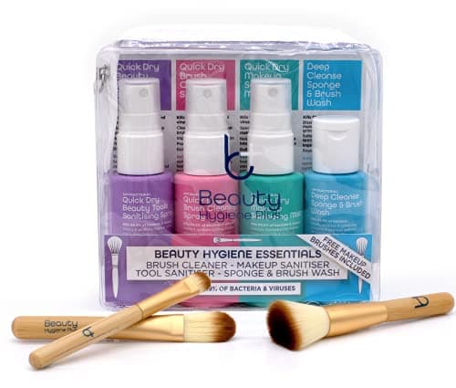 Image of Beauty Hygiene Plus Essentials makeup brush and palette cleaner Antibacterial & Antiviral Quick Dry Conditioning