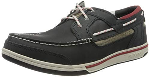 Image of Sebago Triton Three Eyelets Nbk, Men’s Boat Shoes, Blue (Blue Navy 908), 9 UK (43.5 EU)