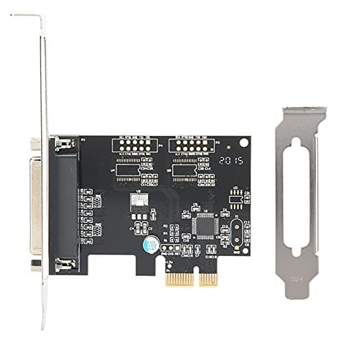 Image of ASHATA PCIE Parallel Port Card,PCIE to Parallel Port Card Print Port LPT PCI-E LPT Printer Card Adapter DB25,PCI to DB25 LPT Parallel Port Expansion Card For Windows, MAC and Linux.